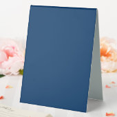 Plaque De Table Panneau Tente Table Bleue Personnalisable (In SItu (Mariage))