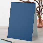 Plaque De Table Panneau Tente Table Bleue Personnalisable (En SItu (Tableau))