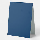 Plaque De Table Panneau Tente Table Bleue Personnalisable (Verso)