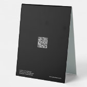 Plaque De Table Panneau Tente Table personnalisée de la société de (Verso)