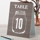Plaque De Table Panneaux de numéro de table de mariage de ferme ru (En SItu (Tableau))
