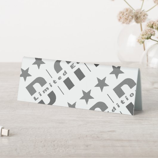 Plaque De Table Papa Limited Edition (En SItu (Tableau))