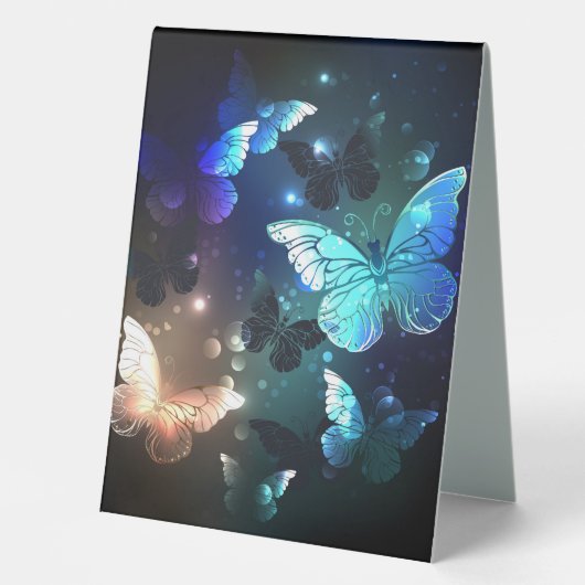 Plaque De Table Papillon de nuit (Recto)