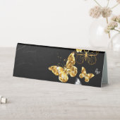 Plaque De Table Papillons blancs et dorés (En SItu (Tableau))