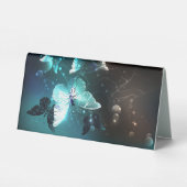 Plaque De Table Papillons de nuit à la menthe (Verso)