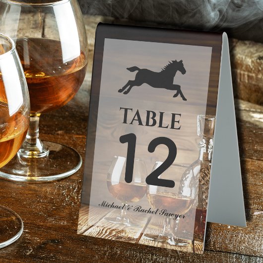 Plaque De Table Parti Russe Bourbon Derby