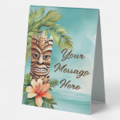 Plaque De Table Parti Tropical Tiki (Verso)