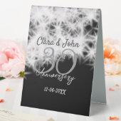 Plaque De Table Parties scintillant d'anniversaire du 30e mariage (In SItu (Mariage))
