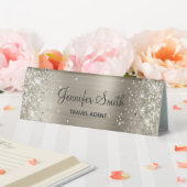 Plaque De Table Parties scintillant en platine pour fille et plaqu (In SItu (Mariage))