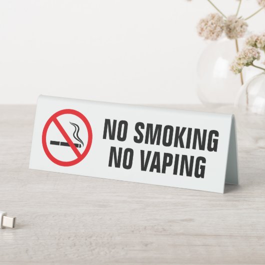 Plaque De Table Pas de tabac (En SItu (Tableau))