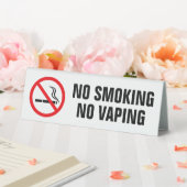 Plaque De Table Pas de tabac (In SItu (Mariage))