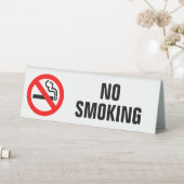 Plaque De Table Pas de tabac (En SItu (Tableau))