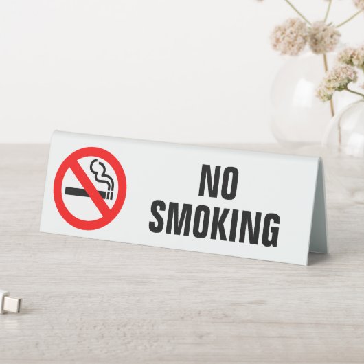 Plaque De Table Pas de tabac (En SItu (Tableau))