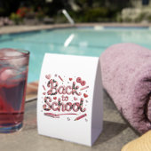 Plaque De Table Pastel Pétales et Jours scolaires Carte (InVersositu (sur table))