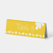 Plaque De Table Patch citrouille dans le panneau Tente de table ja (Verso)