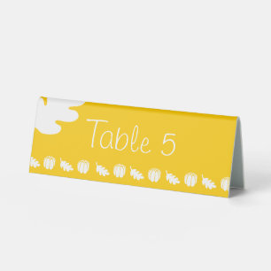 Plaque De Table Patch citrouille dans le panneau Tente de table ja