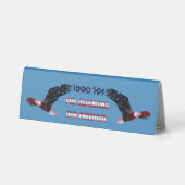 Plaque De Table Patriotique Bald Eagles Merci Pour Notre Liberté (Verso)