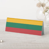 Plaque De Table pavillon lituanien (En SItu (Tableau))