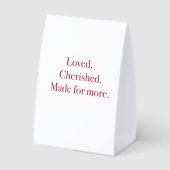 Plaque De Table Peace Rules My Home (Verso)