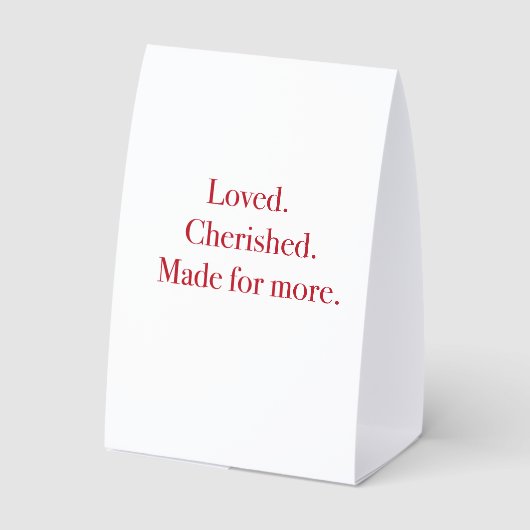 Plaque De Table Peace Rules My Home (Verso)