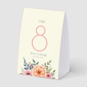 Plaque De Table Pêche et rêve pétale (Verso)