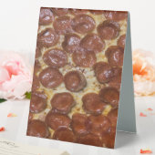 Plaque De Table Pepperoni Pizza (In SItu (Mariage))