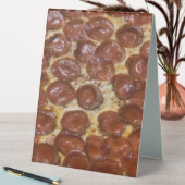 Plaque De Table Pepperoni Pizza (En SItu (Tableau))