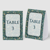 Plaque De Table PersonalizedWilliam Morris "Bird and Pomegranate"  (Recto/verso)