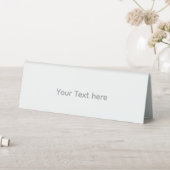 Plaque De Table Personnalisable Votre conception ou texte ici Pers (En SItu (Tableau))