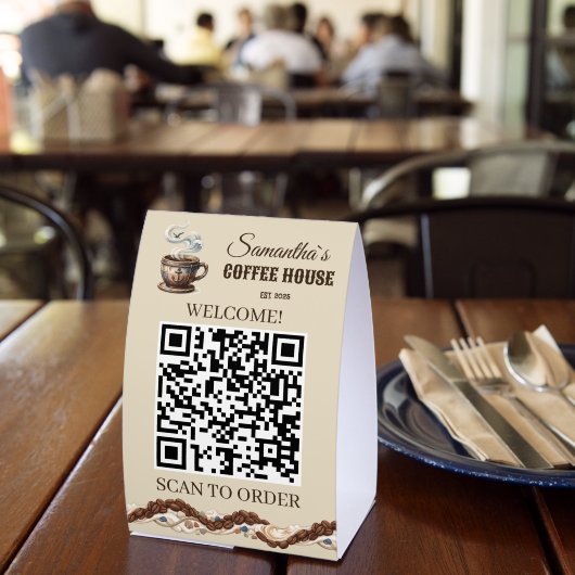 Plaque De Table Personnalisation de l'image de marque du Cafe Coas (Insitu (restaurant))