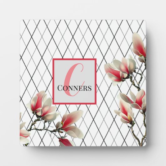 Plaque de table personnalisée avec chevalet (Devant)