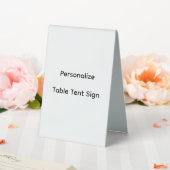 Plaque De Table Personnaliser le plastique (In SItu (Mariage))