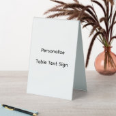 Plaque De Table Personnaliser le plastique (En SItu (Tableau))