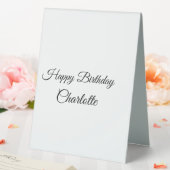 PLAQUE DE TABLE PETIT ANNIVERSAIRE DE CUTIE (In SItu (Mariage))