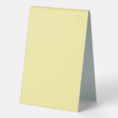 Plaque De Table Petit Baby shower papillon (Verso)