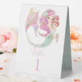 Plaque De Table petite sirène douce (In SItu (Mariage))