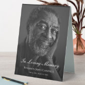 Plaque De Table Photo Memorial Funeral Tribute (En SItu (Tableau))