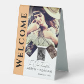 Plaque De Table Photo Russe moderne Accueil Table Tente Panneau (Recto)