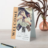 Plaque De Table Photo Russe moderne Accueil Table Tente Panneau (En SItu (Tableau))