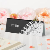 Plaque De Table Piano Keyboard Music Design (In SItu (Mariage))