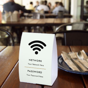 Plaque De Table Piedestal de réseau WiFi d'entreprise moderne
