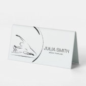 Plaque De Table Pilates Mermaid sur le réformateur (Verso)