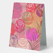 Plaque De Table Pink plants (Recto)