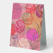 Plaque De Table Pink plants (Verso)