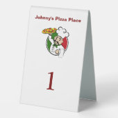Plaque De Table Pizza Restaurant Order Number Tent Table Signs (Verso)