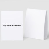 Plaque De Table Plain table  (Recto/Verso)