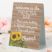 Plaque De Table Plaques en bois rustique personnalisées Barre de m (In SItu (Mariage))