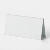 Plaque De Table Point, Fumée blanche (Recto)
