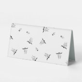 Plaque De Table Point, Nickel gris (Verso)