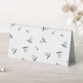 Plaque De Table Point, Nickel gris (En SItu (Tableau))